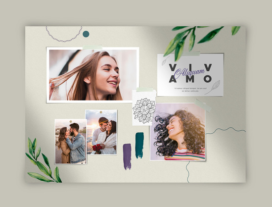 Faça você mesma: mural de fotos personalizado