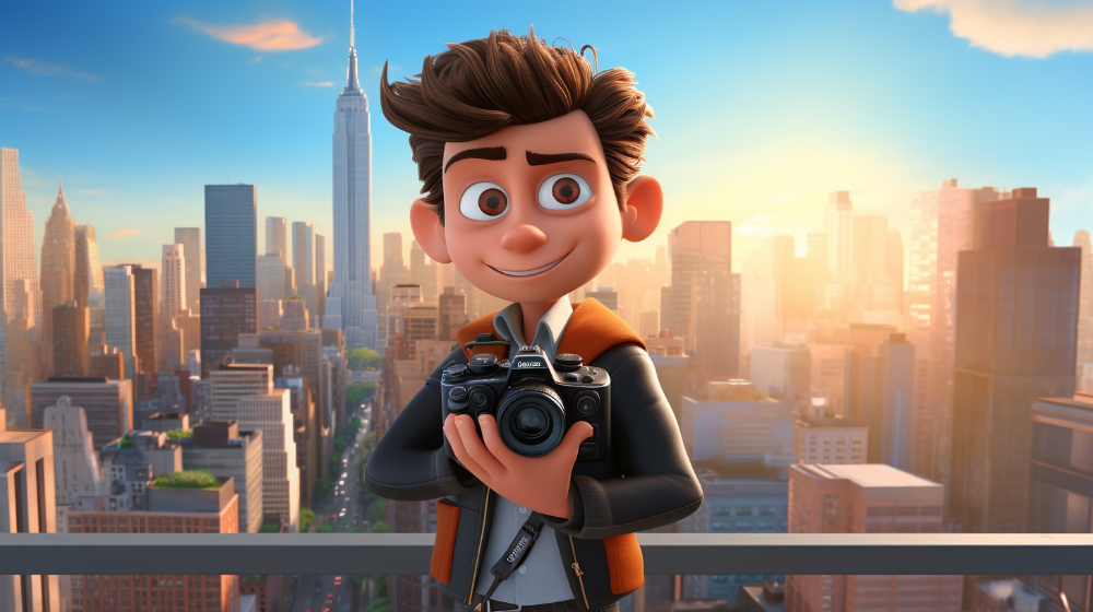 Transformando foto em personagem de desenho